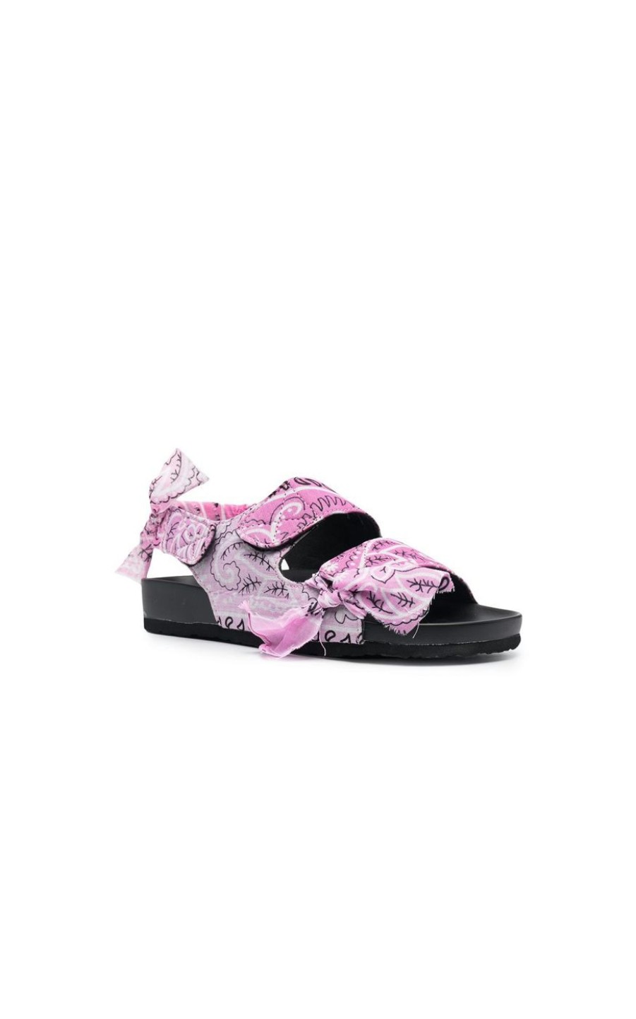 Damen ARIZONA LOVE Flache Sandalen | Sandalen Mit Apache-Bandana-Print