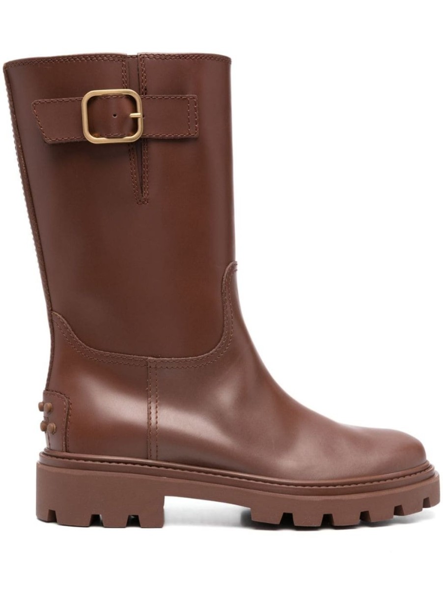 Damen TODS Bikerboots | Gomma Stiefel