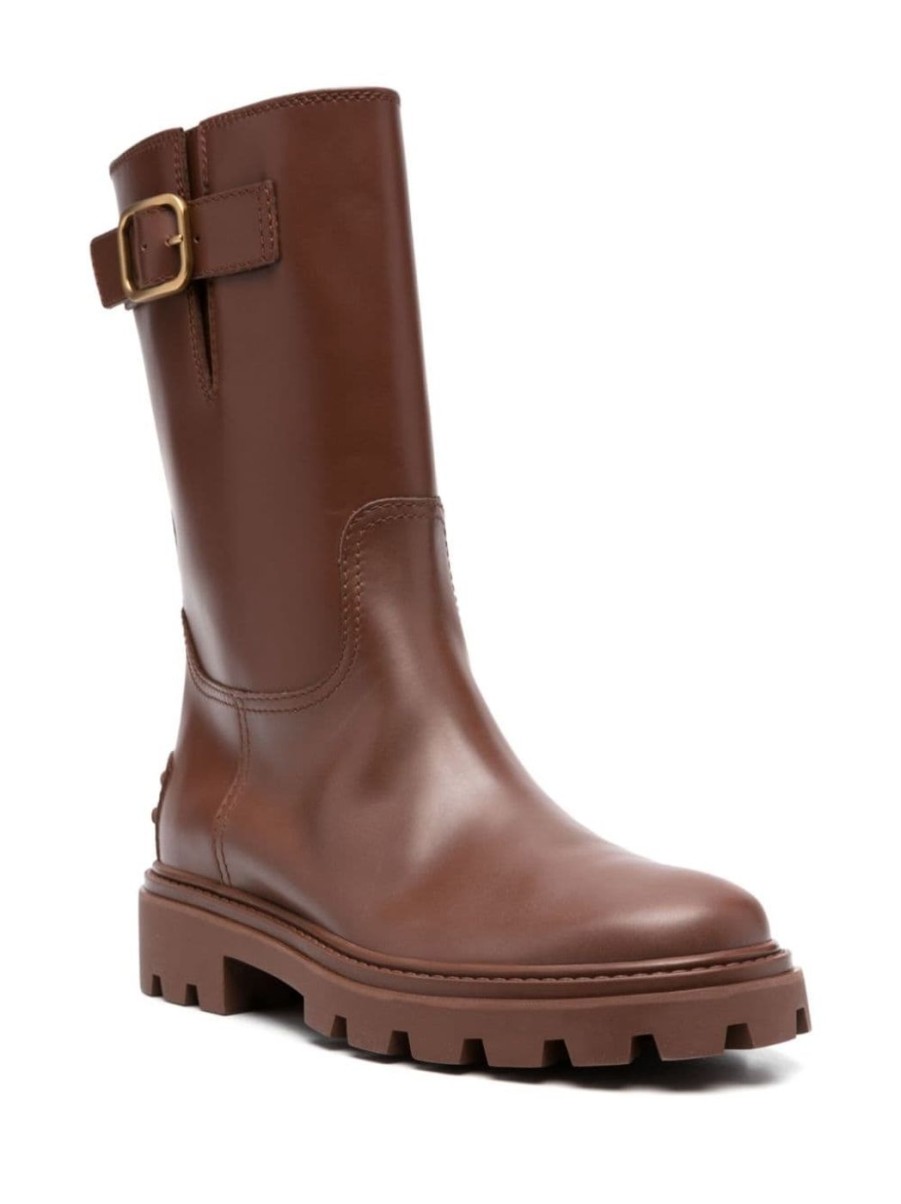 Damen TODS Bikerboots | Gomma Stiefel