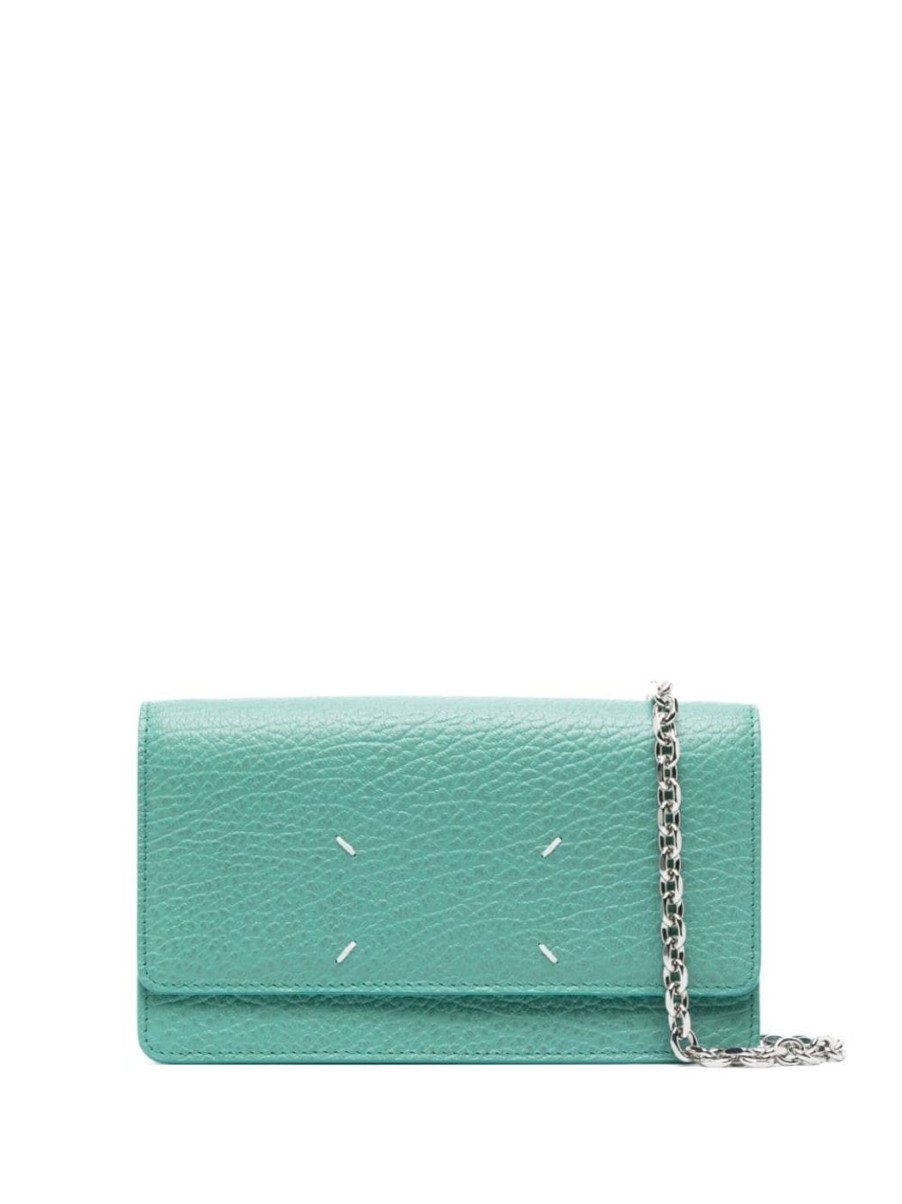 Damen MAISON MARGIELA Clutches | Four Stitches Portemonnaie Mit Kette