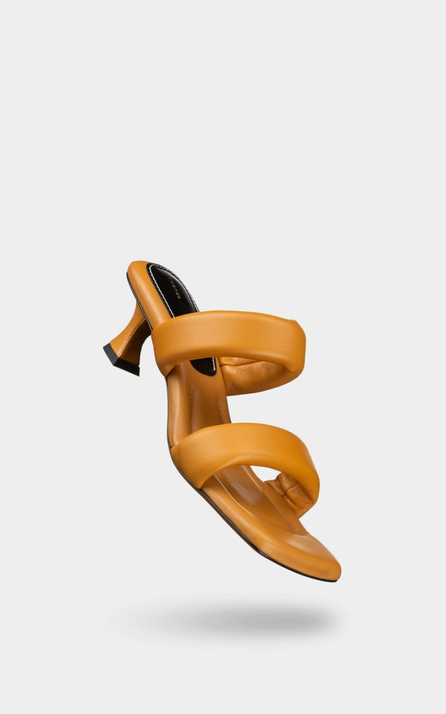 Damen PROENZA SCHOULER Flache Sandalen | Wattierte Sandalen In Orange