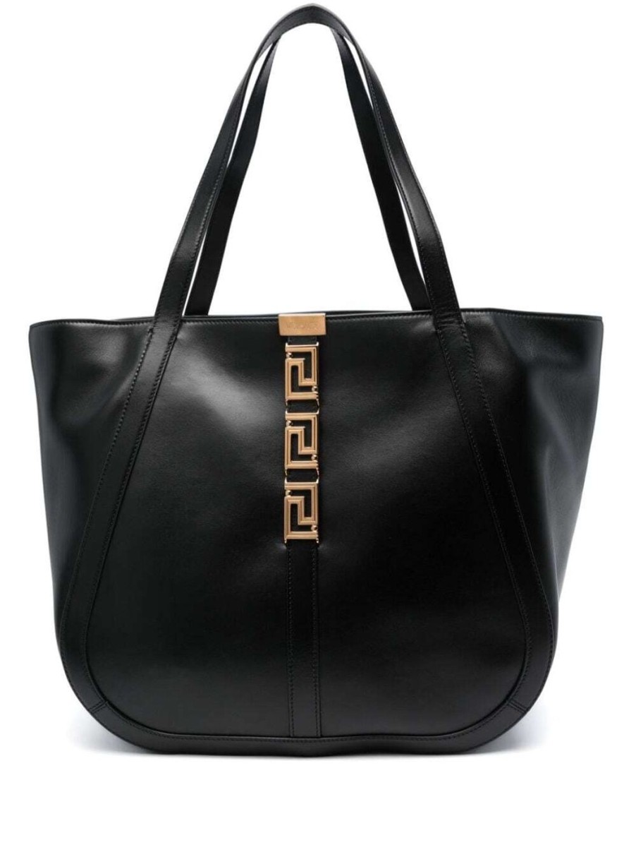 Damen VERSACE Henkeltaschen | Groser Greca Goddess Shopper