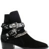 Herren AMIRI Boots | Ankle Boots Bandana Buckle In Schwarz