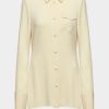 Damen JIL SANDER Blusen | Bluse Aus Cady In Beige