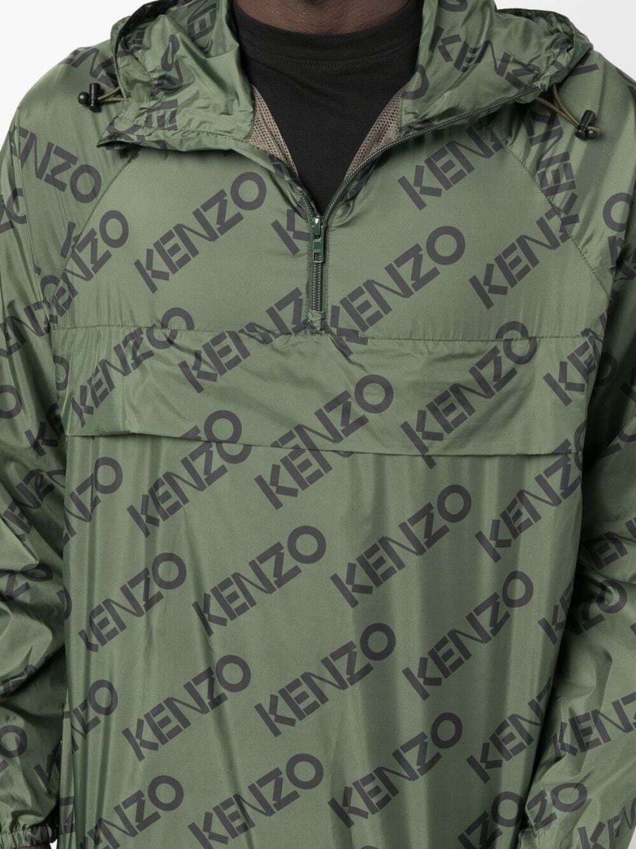 Herren KENZO Jacken & Westen | Windbreaker In Khaki