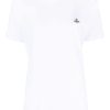 Damen VIVIENNE WESTWOOD T-Shirts | T-Shirt Mit Orb-Stickerei