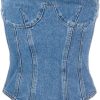 Damen MAGDA BUTRYM Denim | Denim Korsett-Top