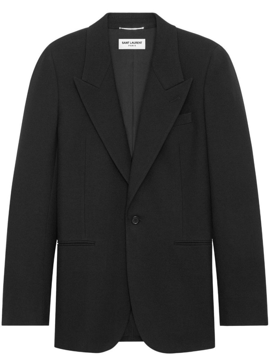 Herren SAINT LAURENT Sakkos & Anzuge | Einreihiger Blazer