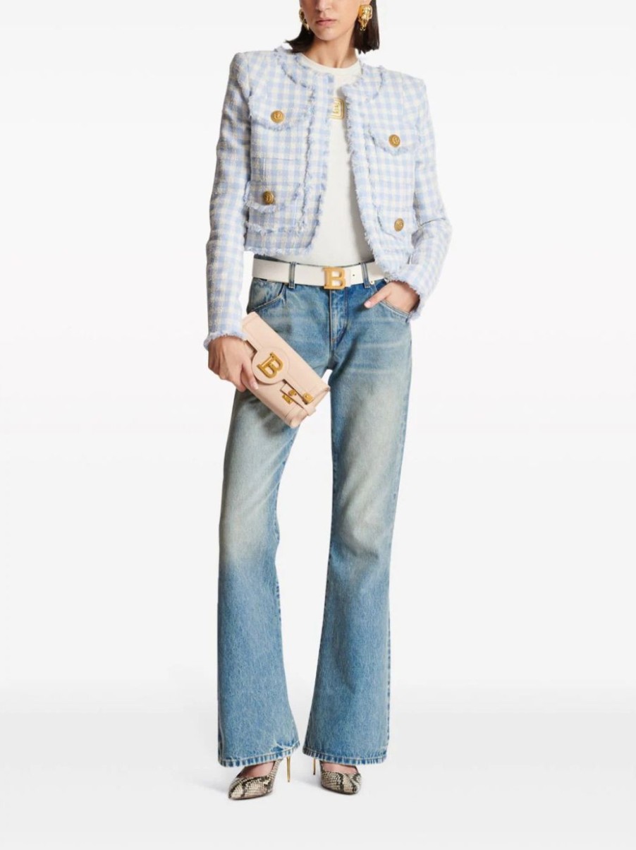 Damen BALMAIN Denim | Western Bootcut-Jeans