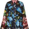 Damen DOLCE & GABBANA Blusen | Oversize-Bluse Mit Blumenprint