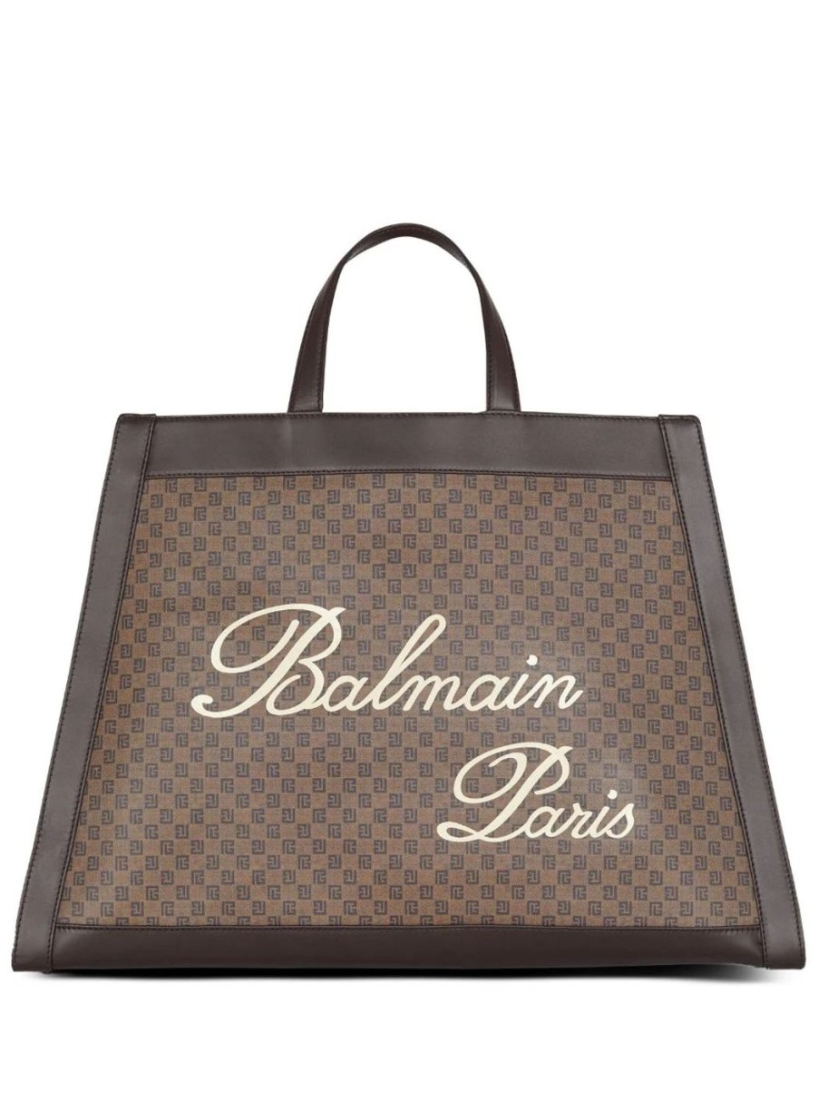 Damen BALMAIN Shopper & Totes | Olivier'S Canvas Tasche