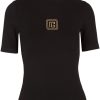 Damen BALMAIN T-Shirts | Pb Retro T-Shirt