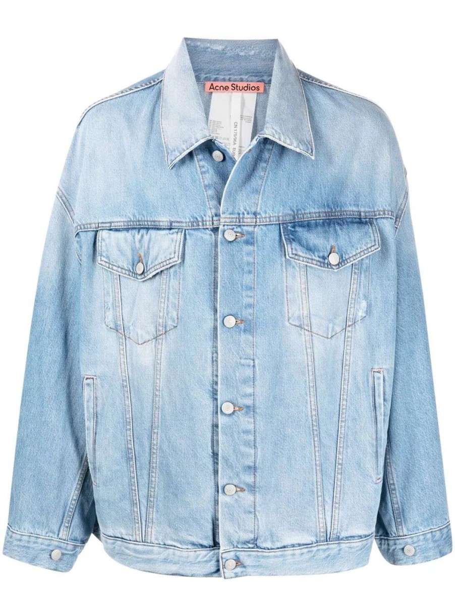 Damen ACNE STUDIOS Denim | Oversized Jeansjacke