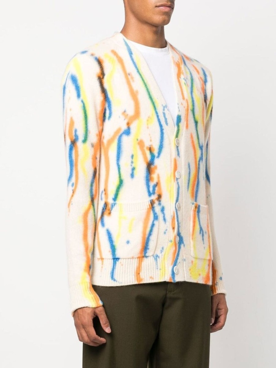 Damen THE ELDER STATESMAN Strick | Watercolor Raglan Cardigan