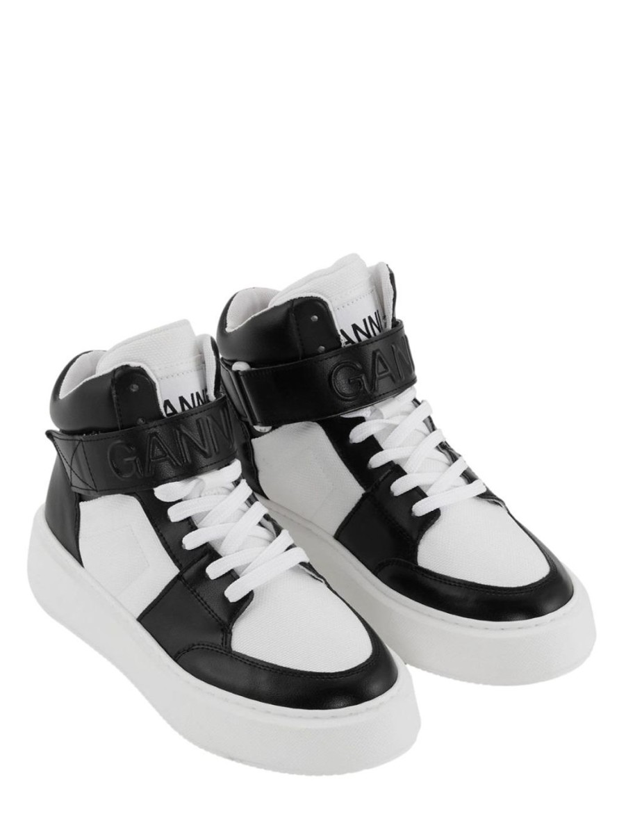 Damen GANNI Sneakers | Sporty Mix High-Top Sneaker