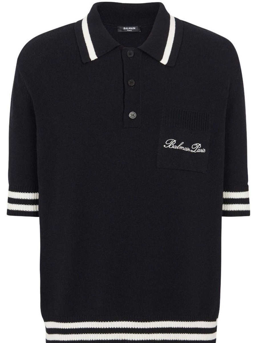 Herren BALMAIN T-Shirts & Polo-Shirts | Polo Shirt