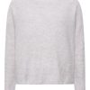 Damen EMERSON RENALDI Strick | Oversized Cropped Neck Sweatshirt