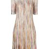 Damen MISSONI Kleider | Print Midi Kleid