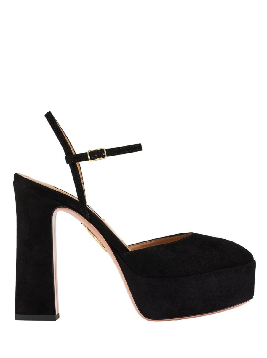 Damen AQUAZZURA Pumps | Groove Plateau 120 Mm