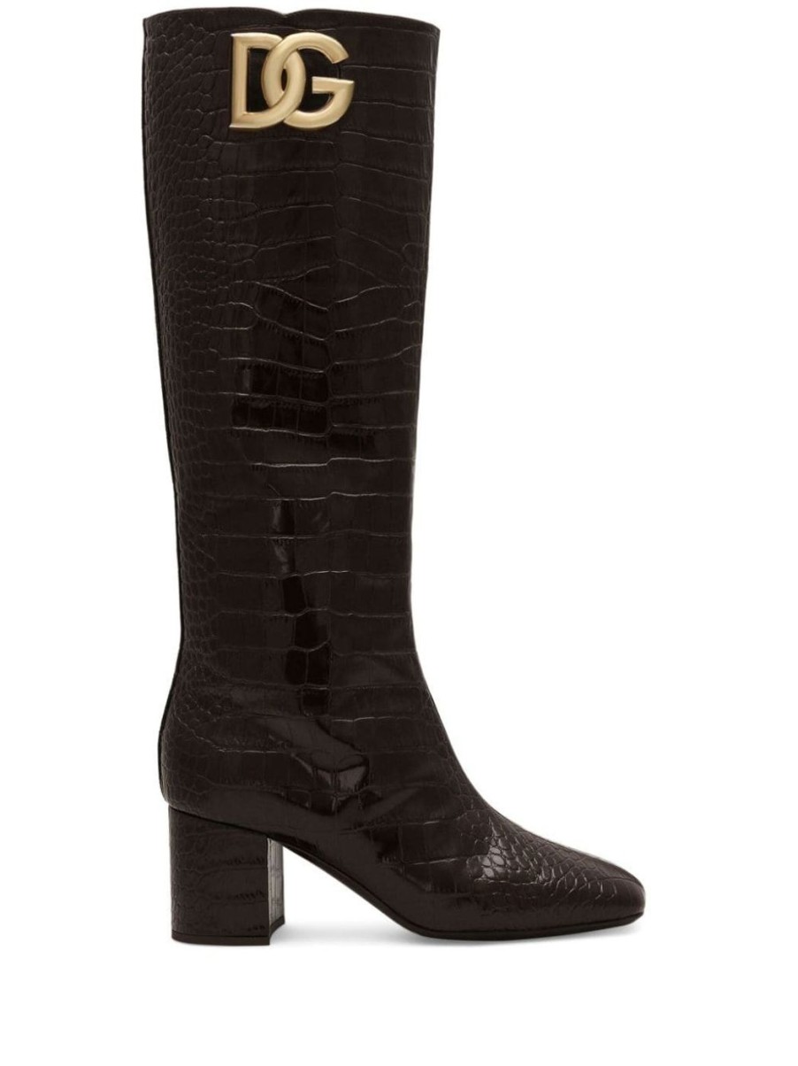 Damen DOLCE & GABBANA Stiefel | Leder Stiefel