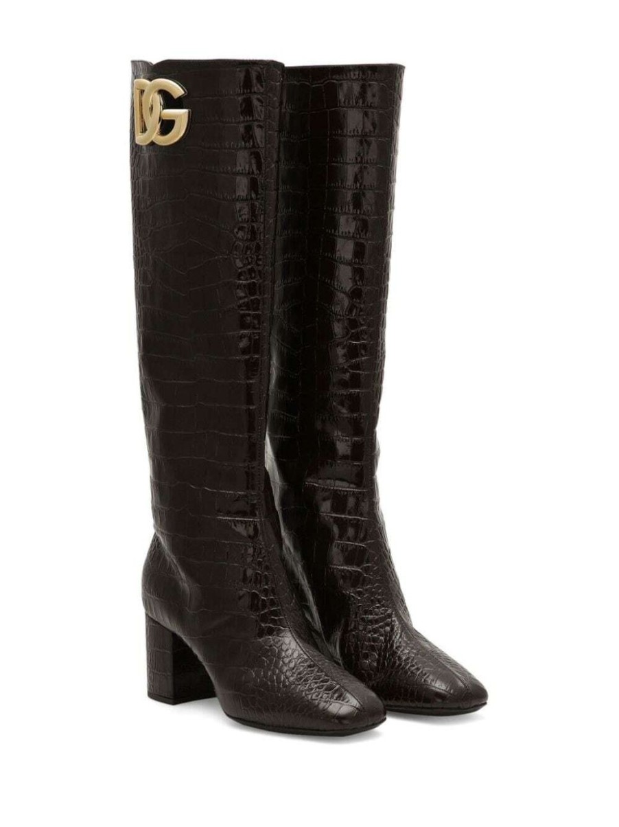 Damen DOLCE & GABBANA Stiefel | Leder Stiefel