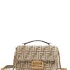 Damen FENDI Crossbody-Taschen | Baguette Chain Midi Tasche