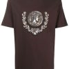 Herren DOLCE & GABBANA T-Shirts & Polo-Shirts | T-Shirt Mit Munzen-Print