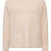 Damen EMERSON RENALDI Strick | Oversized Cropped Neck Sweatshirt