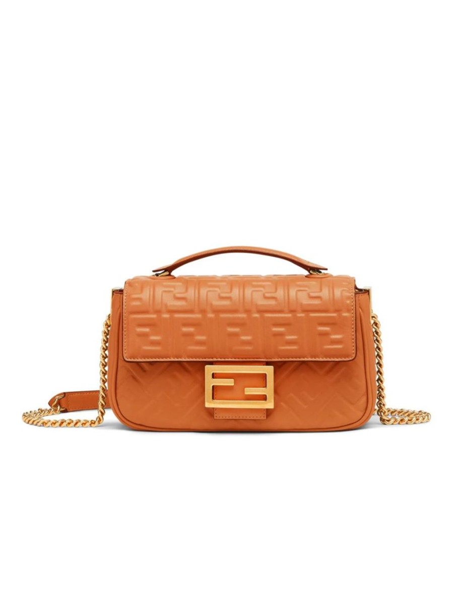 Damen FENDI Schultertaschen | Midi Baguette Tasche