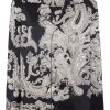 Herren BALMAIN Hemden | Seidenhemd Mit Paisley-Print