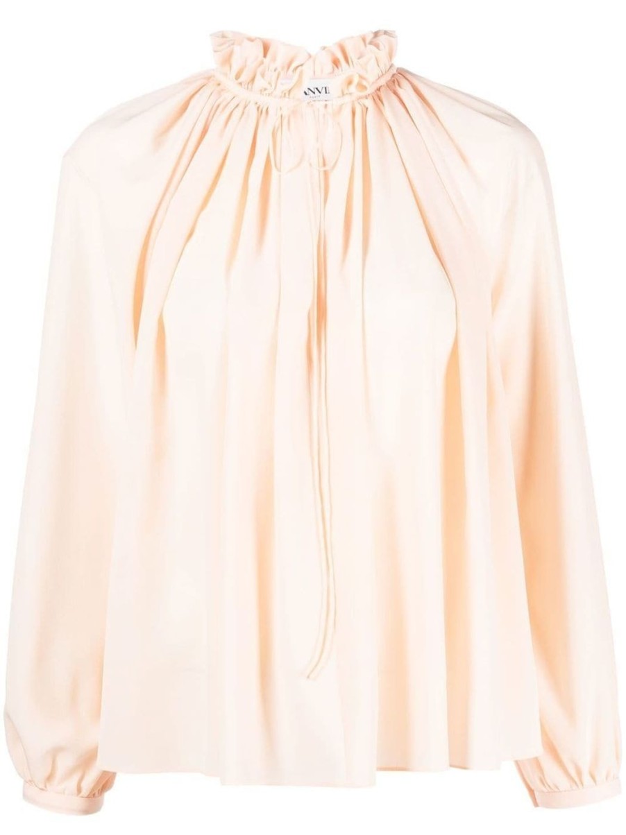 Damen LANVIN Blusen | Plissee-Bluse