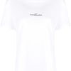 Herren MAISON MARGIELA T-Shirts & Polo-Shirts | T-Shirt Mit Logo-Stickerei