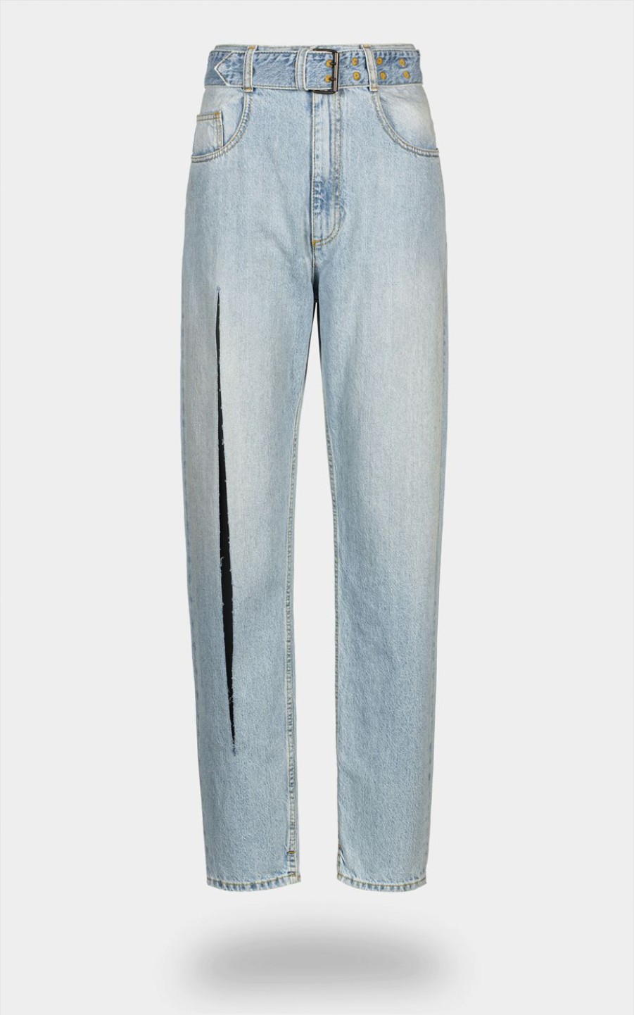 Damen MAISON MARGIELA Hosen & Jumpsuits | Jeans Mit Langem Beinschlitz