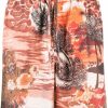 Herren AMIRI Shorts | Gemusterte Seidenshorts