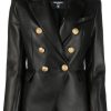 Damen BALMAIN Blazer | Leder Blazer