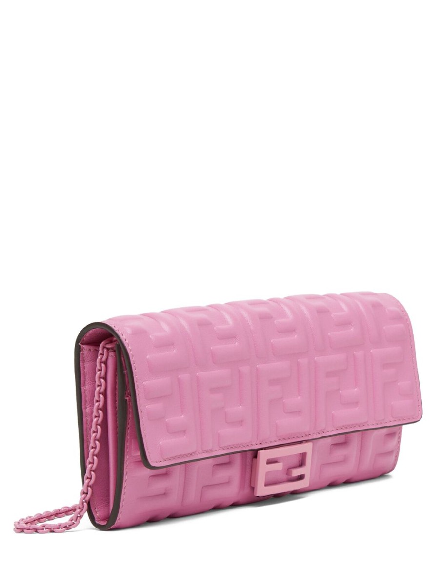 Damen FENDI Clutches | Rechteckiges Baguette Portemonnaie