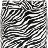 Damen ALESSANDRA RICH Rocke | Minirock Mit Zebra Print