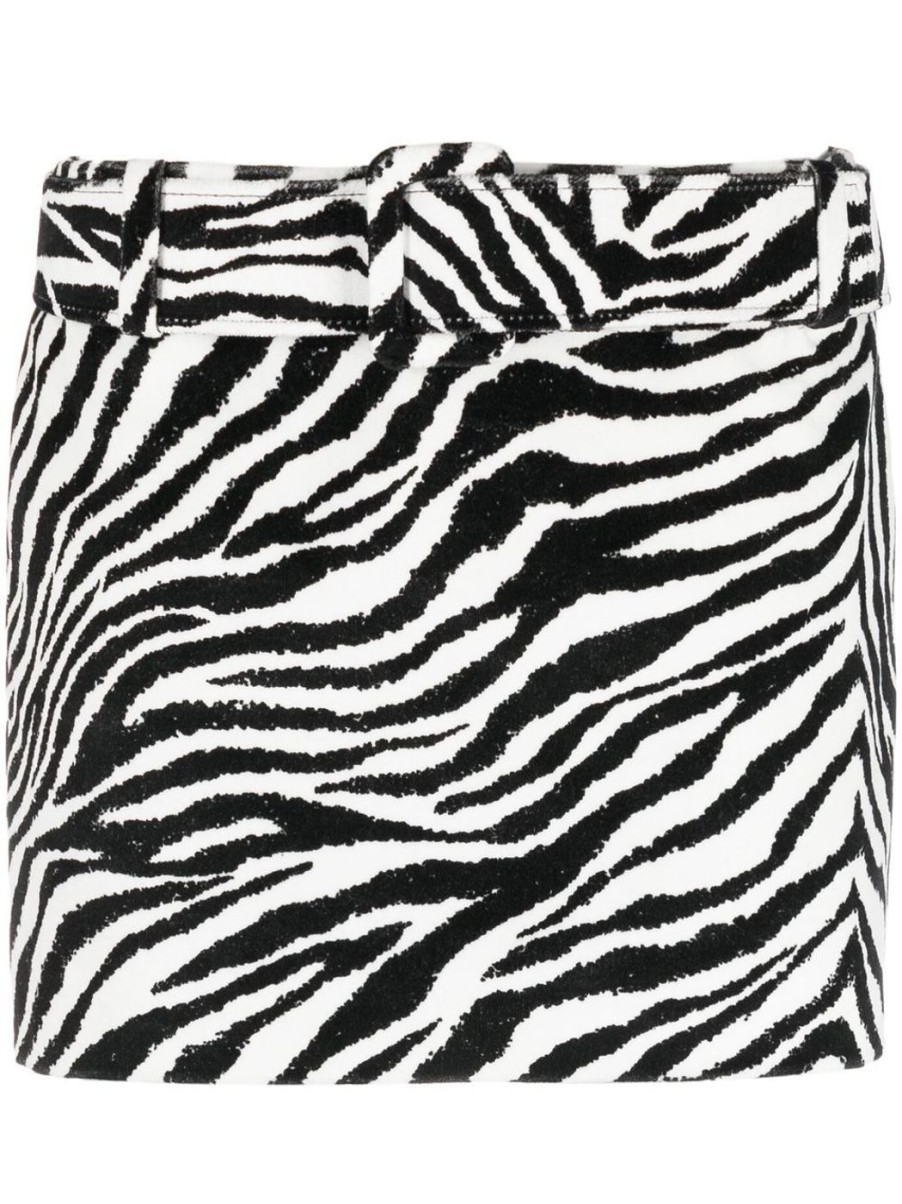 Damen ALESSANDRA RICH Rocke | Minirock Mit Zebra Print