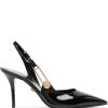 Damen VERSACE Slingbacks | Medusa Safety Pin Slingback Pumps 90Mm