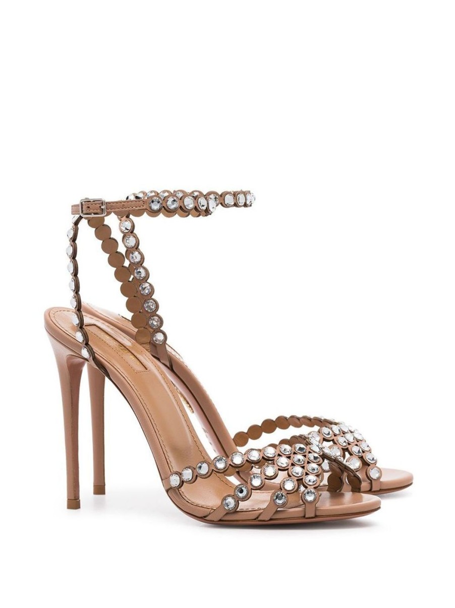 Damen AQUAZZURA Hohe Sandalen | Tequila 105Mm Sandalen