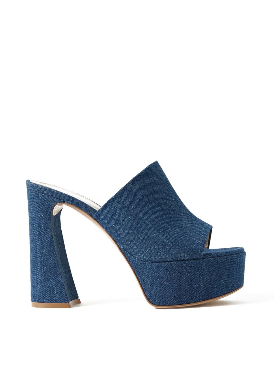 Damen GIANVITO ROSSI Denim | Holly Mule