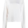 Damen JIL SANDER Sweatshirts & Hoodies | Zweifarbiger Pullover