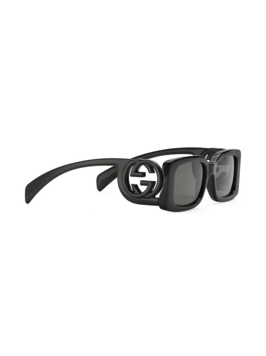 Damen GUCCI Sonnenbrillen | Sonnenbrille Mit Rechteckigem Rahmen