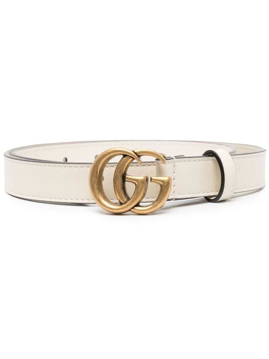 Damen GUCCI Gurtel | Ledergurtel Mit Gg Schnalle